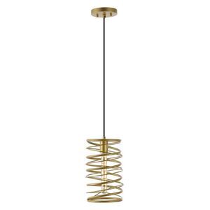 Open Box - JONATHAN Y -  Helisa 7.25" 1-Light Modern Contemporar Gold